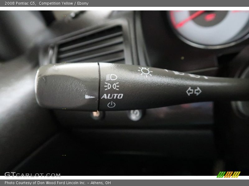 Competition Yellow / Ebony 2008 Pontiac G5