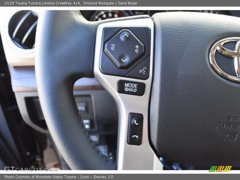 Smoked Mesquite / Sand Beige 2018 Toyota Tundra Limited CrewMax 4x4