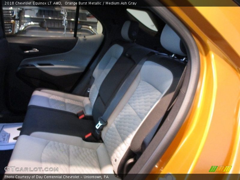 Orange Burst Metallic / Medium Ash Gray 2018 Chevrolet Equinox LT AWD
