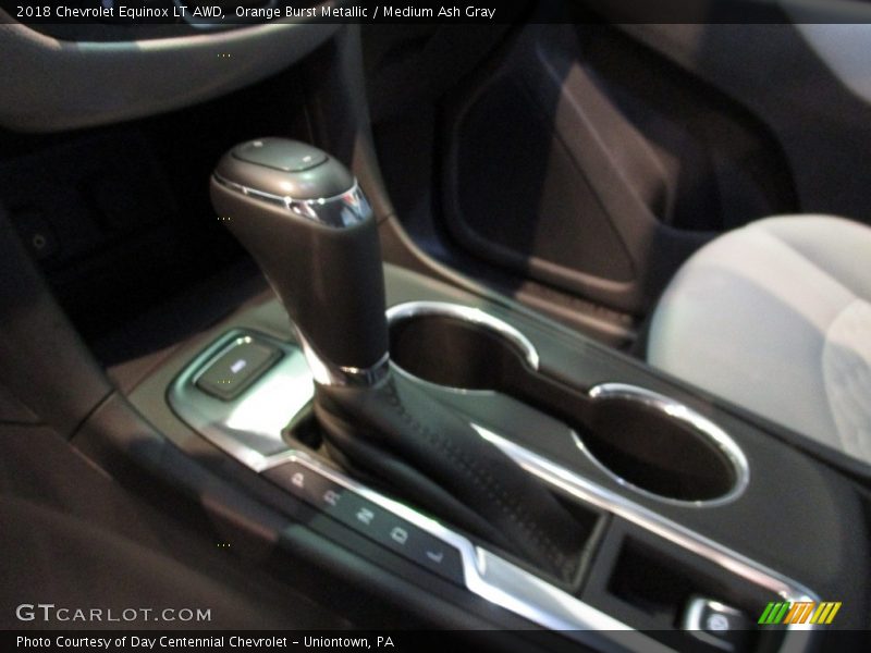 Orange Burst Metallic / Medium Ash Gray 2018 Chevrolet Equinox LT AWD