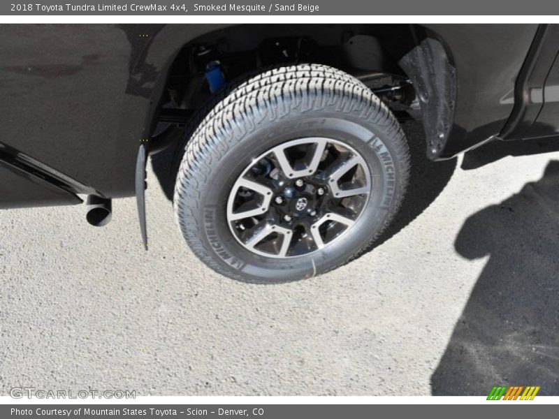 Smoked Mesquite / Sand Beige 2018 Toyota Tundra Limited CrewMax 4x4