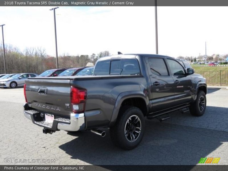 Magnetic Gray Metallic / Cement Gray 2018 Toyota Tacoma SR5 Double Cab
