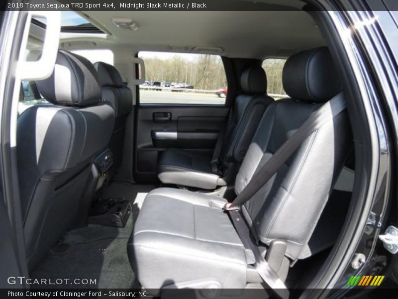 Midnight Black Metallic / Black 2018 Toyota Sequoia TRD Sport 4x4