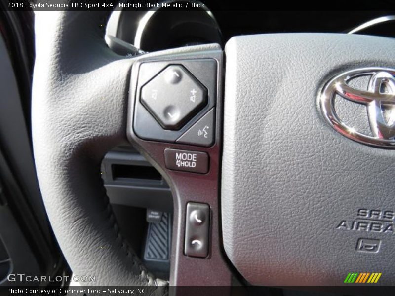 Midnight Black Metallic / Black 2018 Toyota Sequoia TRD Sport 4x4