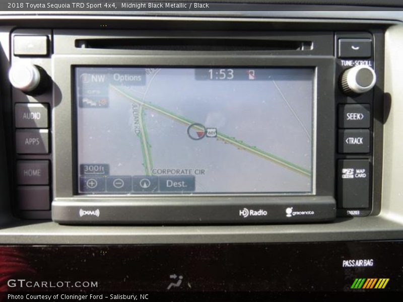 Midnight Black Metallic / Black 2018 Toyota Sequoia TRD Sport 4x4