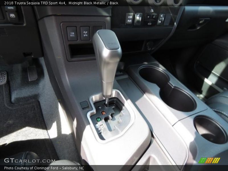Midnight Black Metallic / Black 2018 Toyota Sequoia TRD Sport 4x4