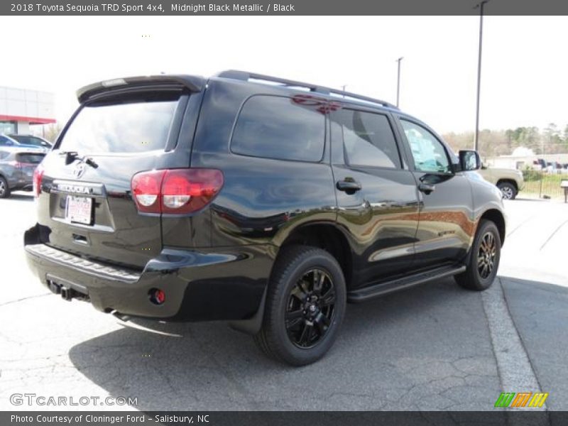 Midnight Black Metallic / Black 2018 Toyota Sequoia TRD Sport 4x4