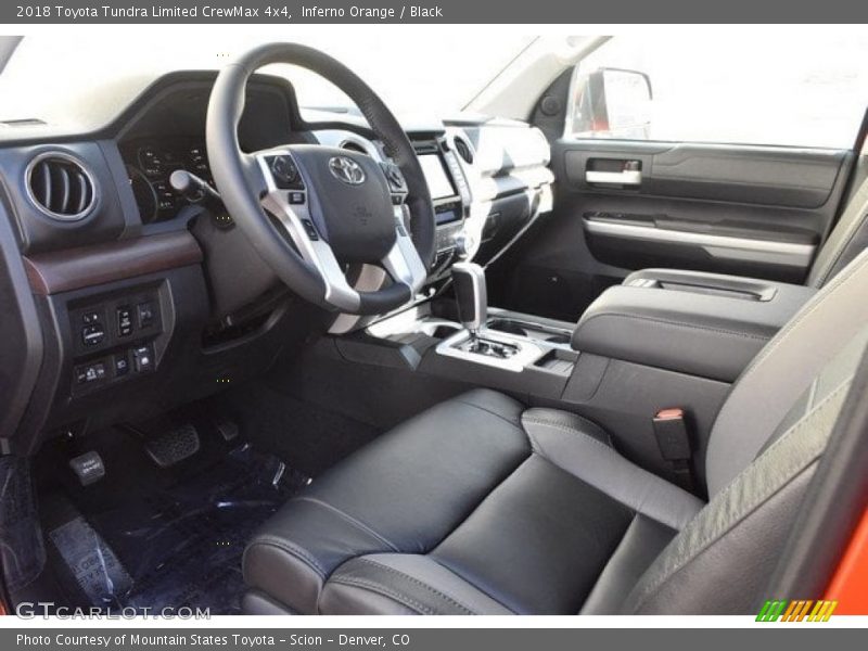 Inferno Orange / Black 2018 Toyota Tundra Limited CrewMax 4x4
