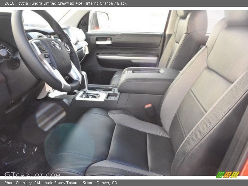 Inferno Orange / Black 2018 Toyota Tundra Limited CrewMax 4x4