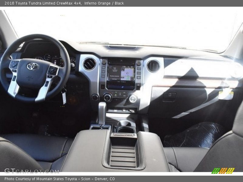 Inferno Orange / Black 2018 Toyota Tundra Limited CrewMax 4x4