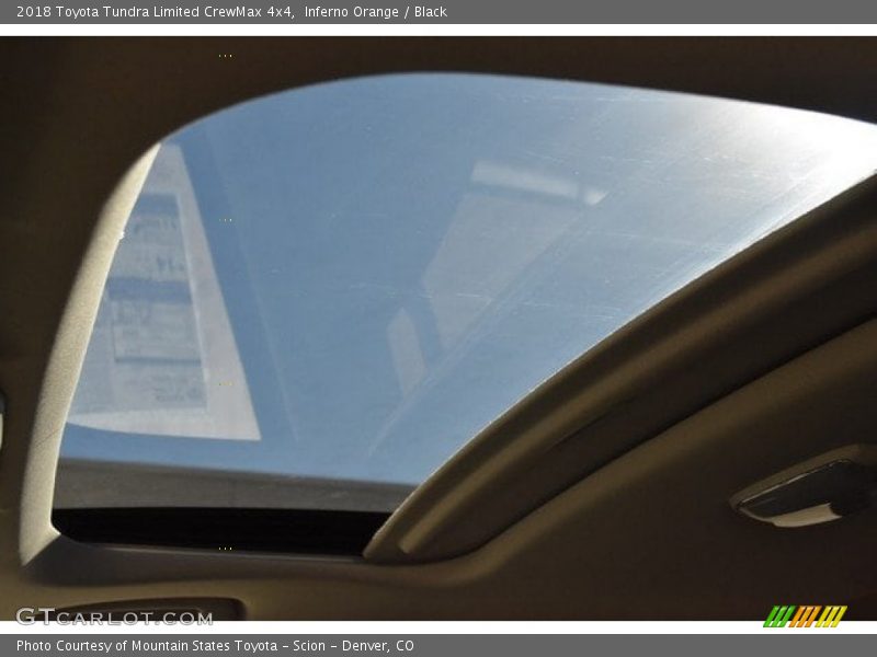 Inferno Orange / Black 2018 Toyota Tundra Limited CrewMax 4x4