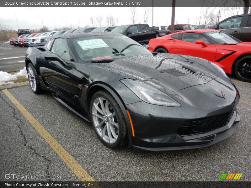  2019 Corvette Grand Sport Coupe Shadow Gray Metallic