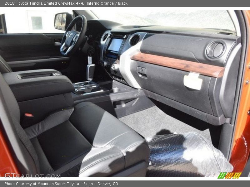 Inferno Orange / Black 2018 Toyota Tundra Limited CrewMax 4x4