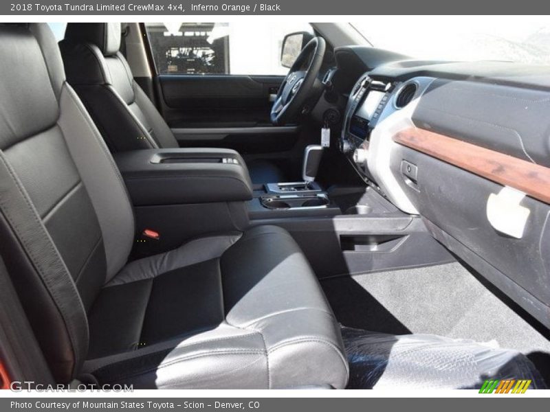 Inferno Orange / Black 2018 Toyota Tundra Limited CrewMax 4x4