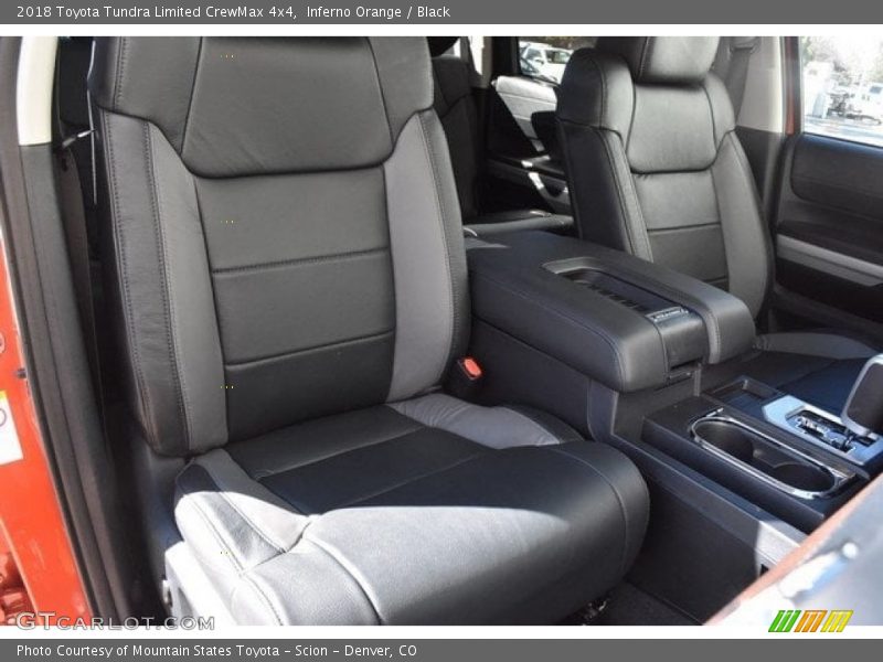 Inferno Orange / Black 2018 Toyota Tundra Limited CrewMax 4x4