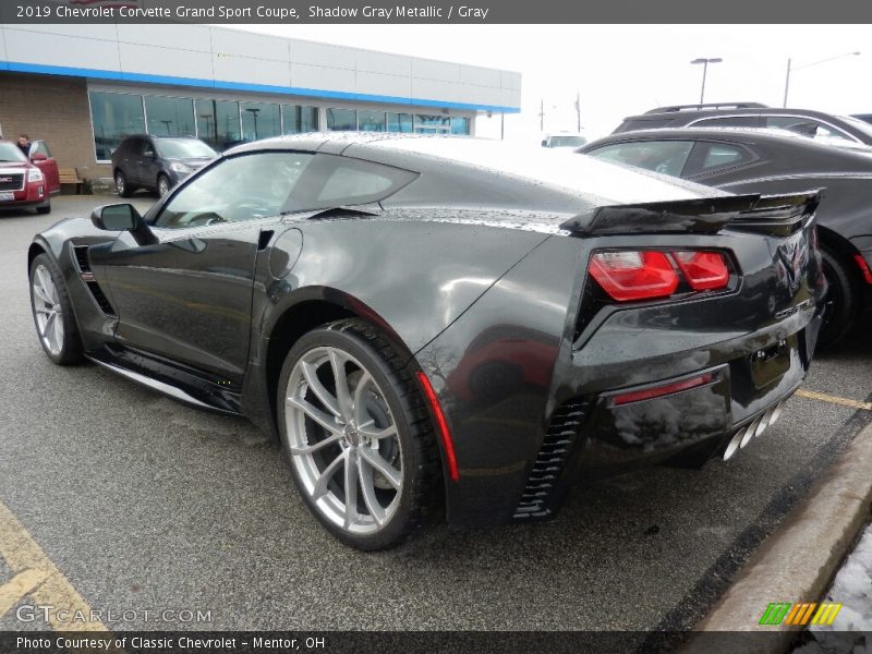  2019 Corvette Grand Sport Coupe Shadow Gray Metallic