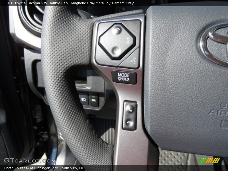 Magnetic Gray Metallic / Cement Gray 2018 Toyota Tacoma SR5 Double Cab