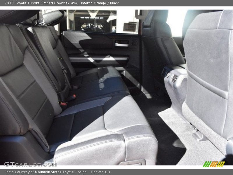 Inferno Orange / Black 2018 Toyota Tundra Limited CrewMax 4x4