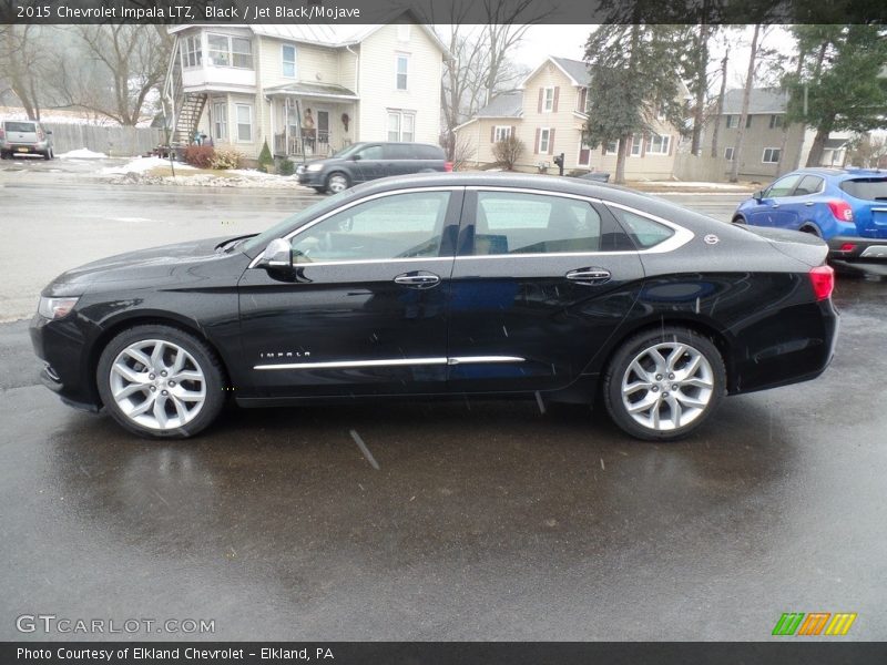 Black / Jet Black/Mojave 2015 Chevrolet Impala LTZ