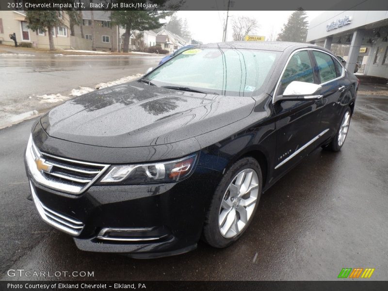 Black / Jet Black/Mojave 2015 Chevrolet Impala LTZ