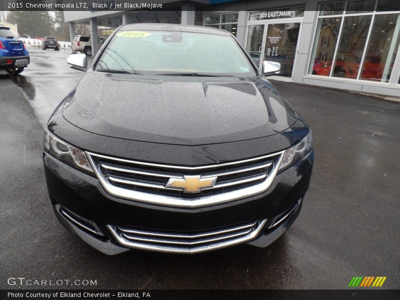 Black / Jet Black/Mojave 2015 Chevrolet Impala LTZ