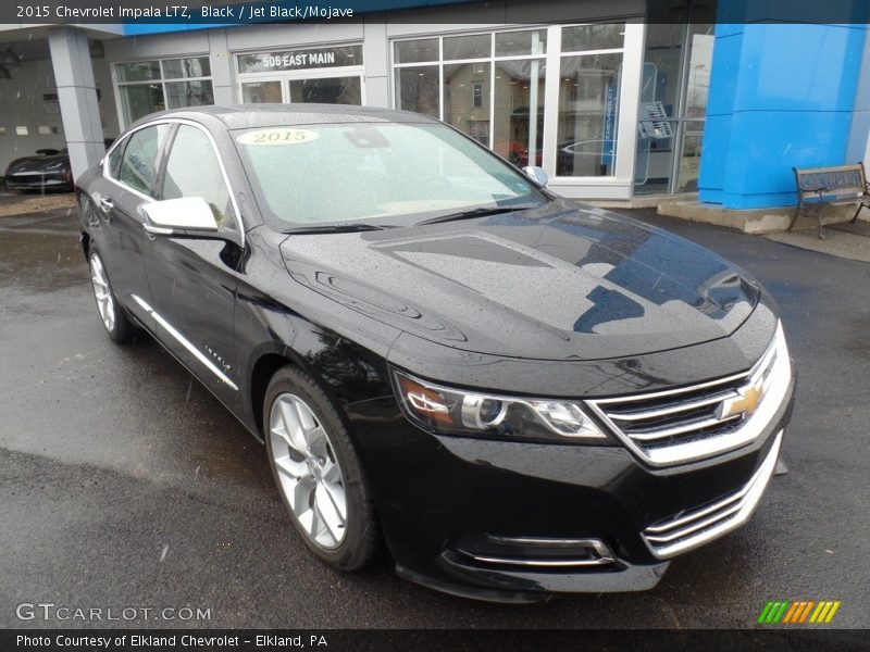 Black / Jet Black/Mojave 2015 Chevrolet Impala LTZ