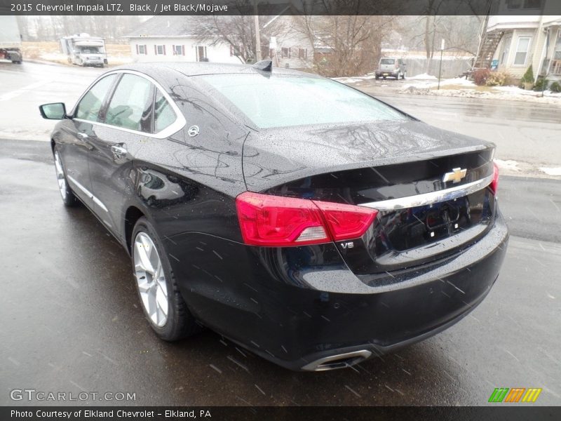 Black / Jet Black/Mojave 2015 Chevrolet Impala LTZ