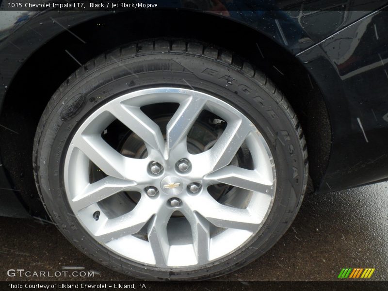 Black / Jet Black/Mojave 2015 Chevrolet Impala LTZ