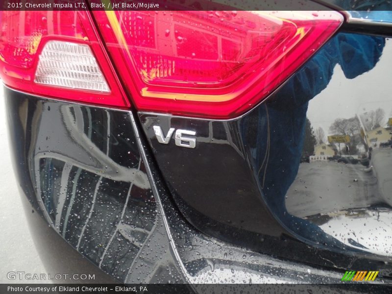 Black / Jet Black/Mojave 2015 Chevrolet Impala LTZ
