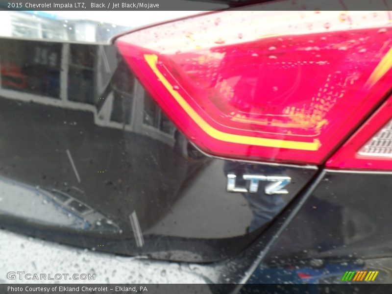 Black / Jet Black/Mojave 2015 Chevrolet Impala LTZ