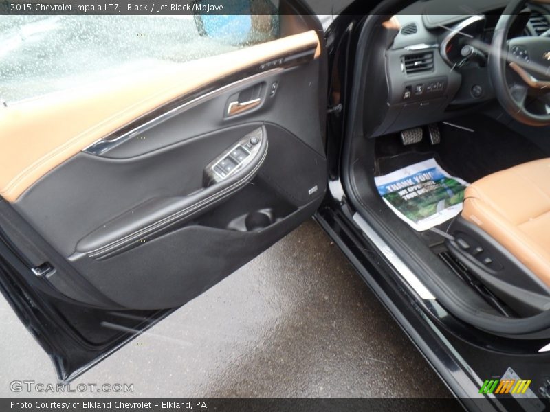 Black / Jet Black/Mojave 2015 Chevrolet Impala LTZ