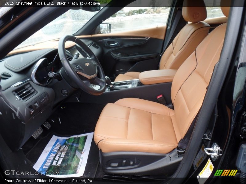 Black / Jet Black/Mojave 2015 Chevrolet Impala LTZ
