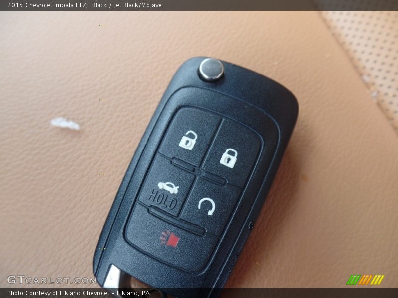 Black / Jet Black/Mojave 2015 Chevrolet Impala LTZ