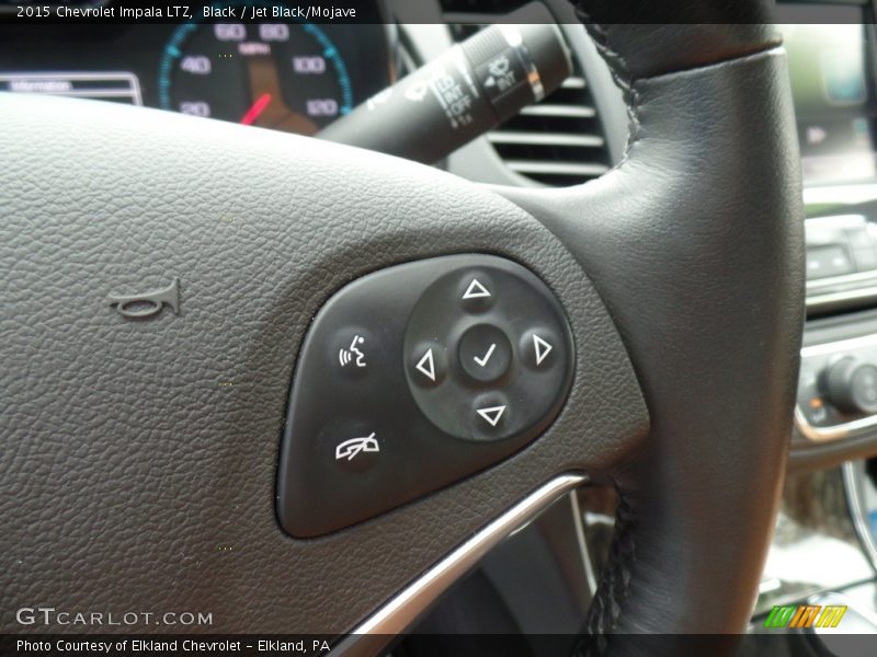 Black / Jet Black/Mojave 2015 Chevrolet Impala LTZ