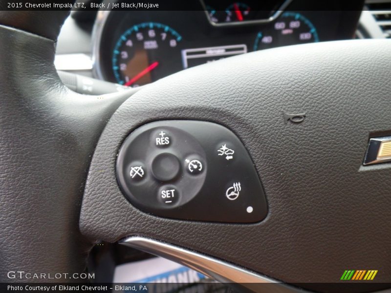 Black / Jet Black/Mojave 2015 Chevrolet Impala LTZ