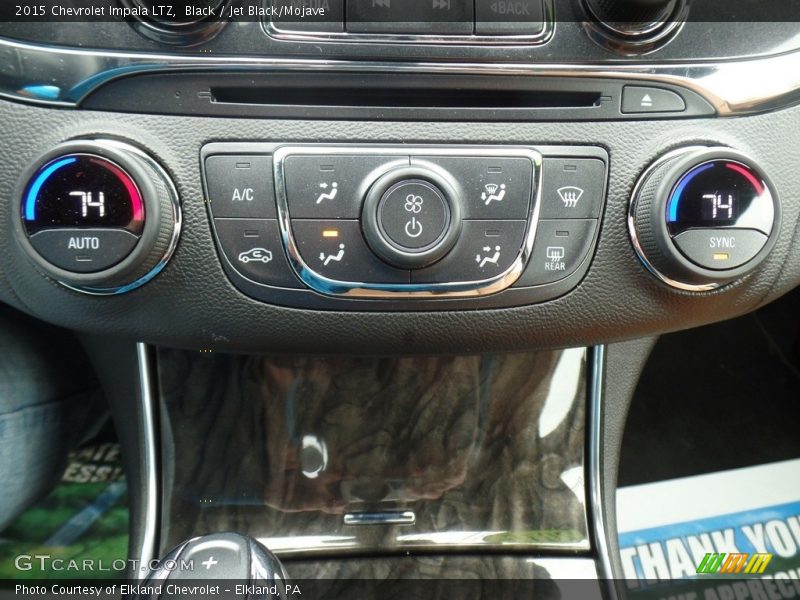 Black / Jet Black/Mojave 2015 Chevrolet Impala LTZ