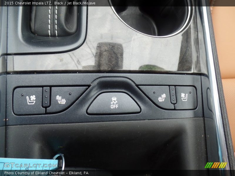 Black / Jet Black/Mojave 2015 Chevrolet Impala LTZ