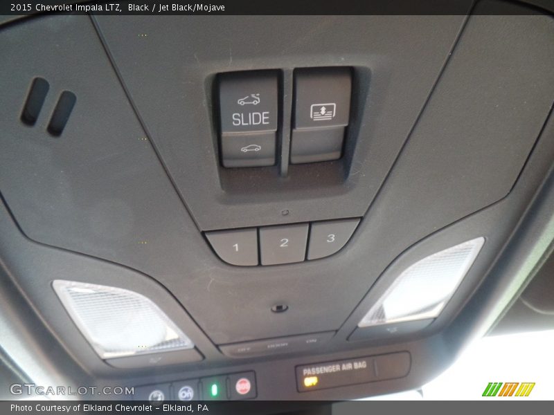 Black / Jet Black/Mojave 2015 Chevrolet Impala LTZ