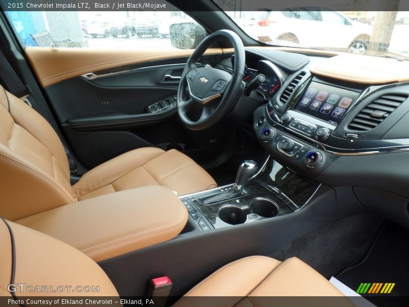 Black / Jet Black/Mojave 2015 Chevrolet Impala LTZ