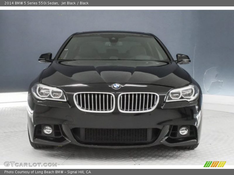Jet Black / Black 2014 BMW 5 Series 550i Sedan