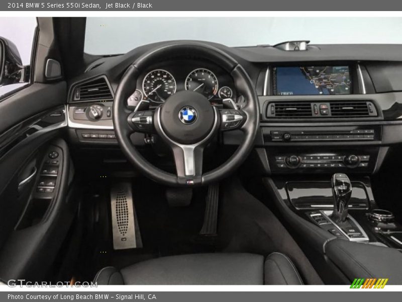 Jet Black / Black 2014 BMW 5 Series 550i Sedan
