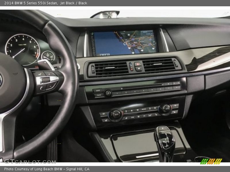 Jet Black / Black 2014 BMW 5 Series 550i Sedan