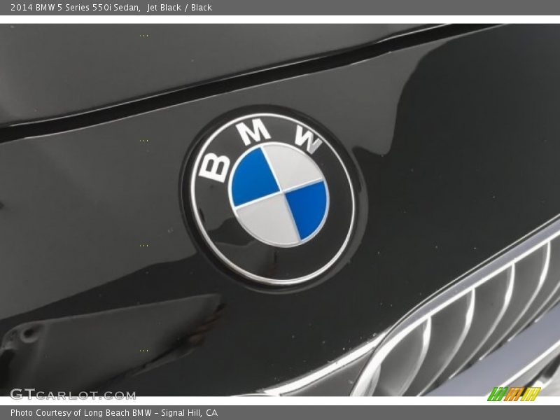 Jet Black / Black 2014 BMW 5 Series 550i Sedan