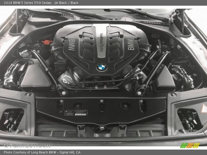 Jet Black / Black 2014 BMW 5 Series 550i Sedan