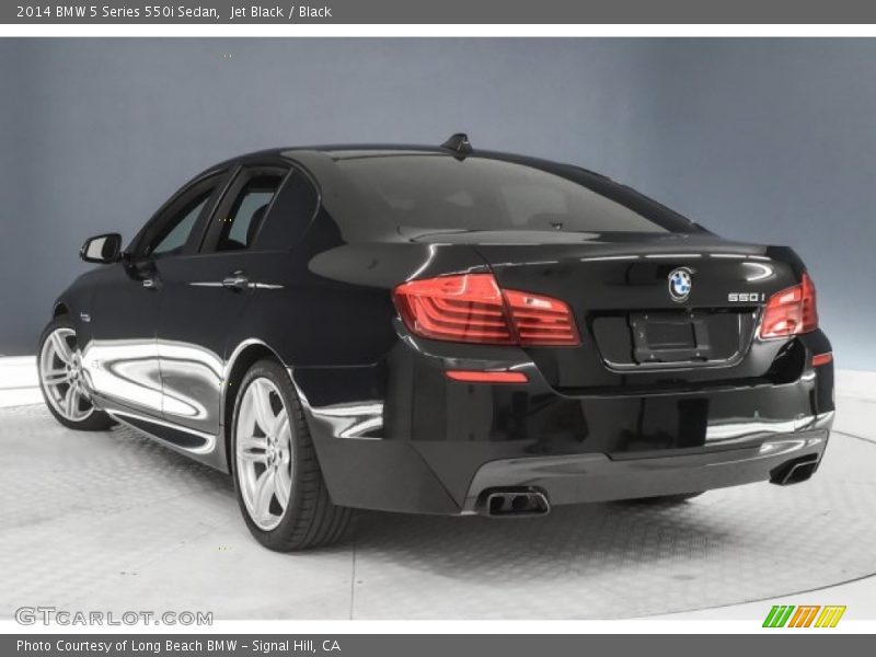 Jet Black / Black 2014 BMW 5 Series 550i Sedan