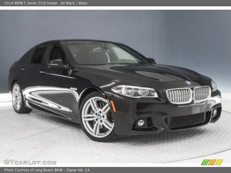 Jet Black / Black 2014 BMW 5 Series 550i Sedan