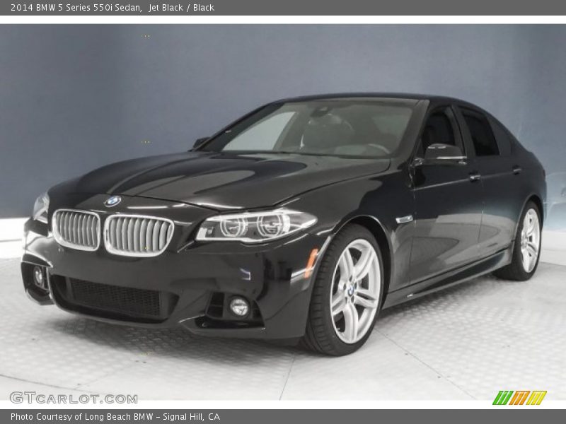 Jet Black / Black 2014 BMW 5 Series 550i Sedan