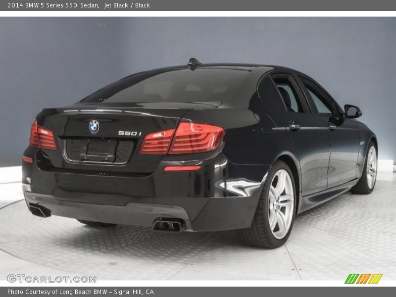 Jet Black / Black 2014 BMW 5 Series 550i Sedan