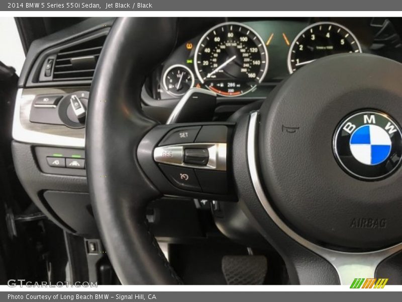 Jet Black / Black 2014 BMW 5 Series 550i Sedan