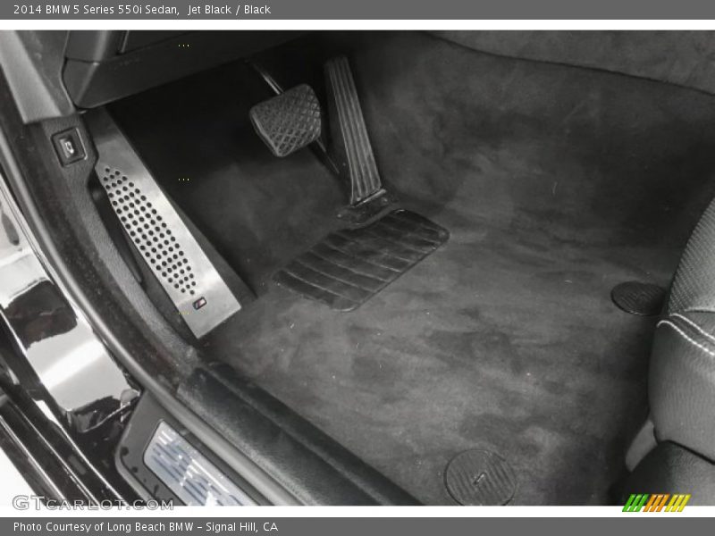 Jet Black / Black 2014 BMW 5 Series 550i Sedan